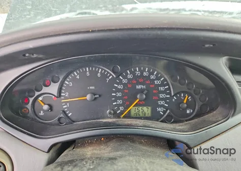 2004 Ford Focus Zts z USA, uszkodzony, nr VIN 1FAFP38Z24W148508